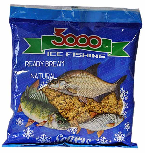 Appât d'hiver prêt à l'emploi pour brème Sensas à l'odeur de céréales naturelles