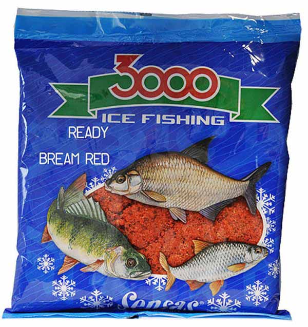 Appât d'hiver prêt à l'emploi pour brèmes Sensas avec une odeur de ver de vase